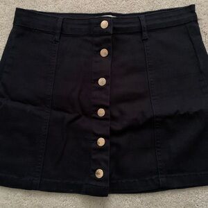button up skirt